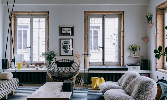 Дом дизайнеров Марго Лалли и Люка Бергера в Лионе, Франция