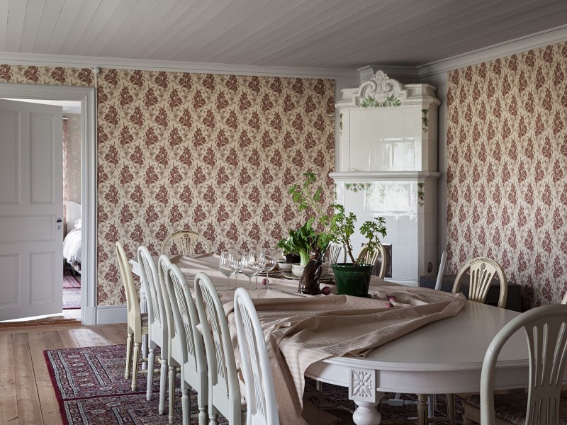 Капитально отремонтированный фермерский дом 1912 года постройки в Швеции