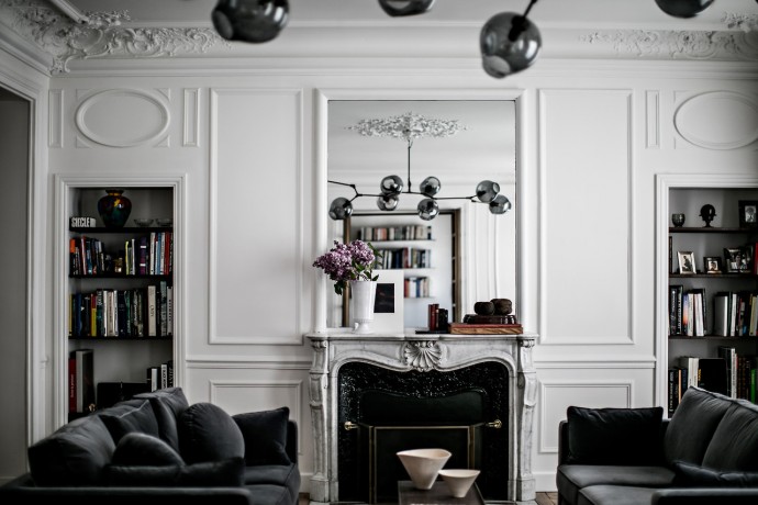 Квартира дизайнера Жана Шарля Тома в Париже