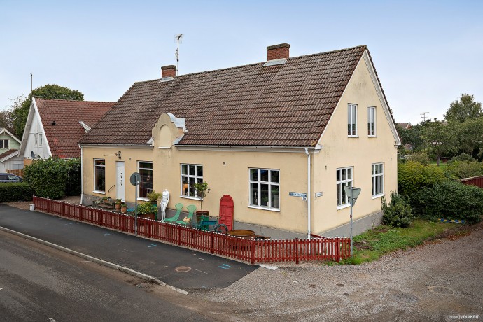 Столетний дом с богемной отделкой в Швеции
