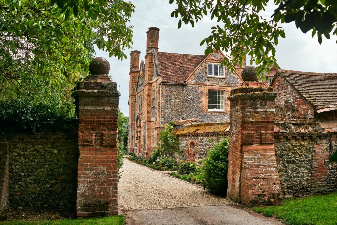 Построенный в 1675 году загородный дом в Оксфордшире, Великобритания