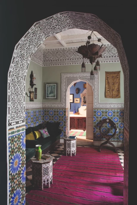 Риада дизайнера Фредерика Мешиша в Марракеше, Марокко