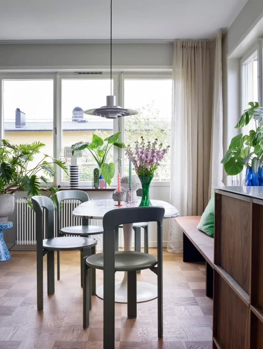 Квартира дизайнера Зандры Лиден в пригороде Стокгольма