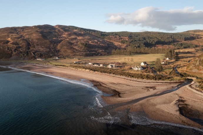 Прибрежный дом в Шотландии