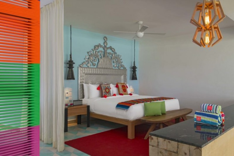 Красочный отель W Punta De Mita, расположенный на Ривьере-Наярит в Мексике Красочный отель W Punta De Mita, расположенный на Ривьере-Наярит в Мексике