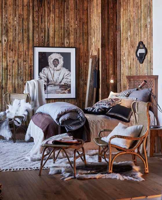 Уютный бревенчатый дом в Швеции