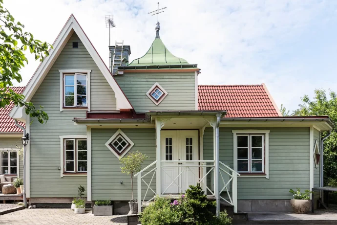 Деревенский дом XIX века в Норртелье, Швеция