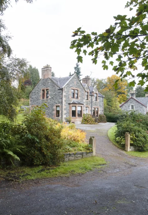 Дом 1895 года постройки в Стратпеффере, Шотландия