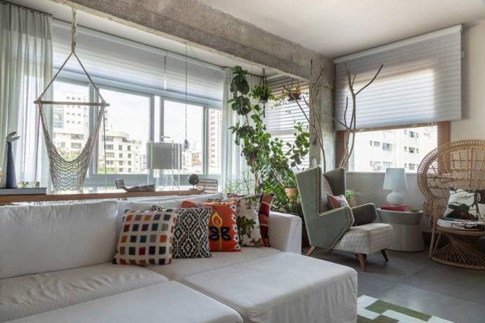 Квартира архитектора Тьяго Манарелли в Сан-Паулу