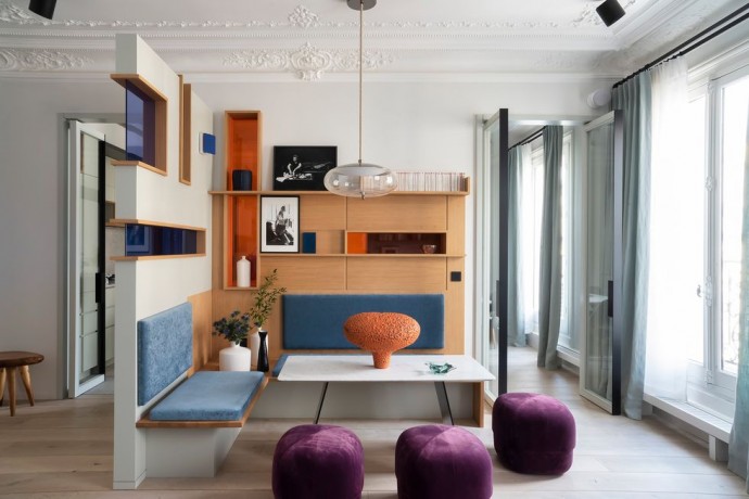 Квартира дизайнера Фредерика Крузе в Париже