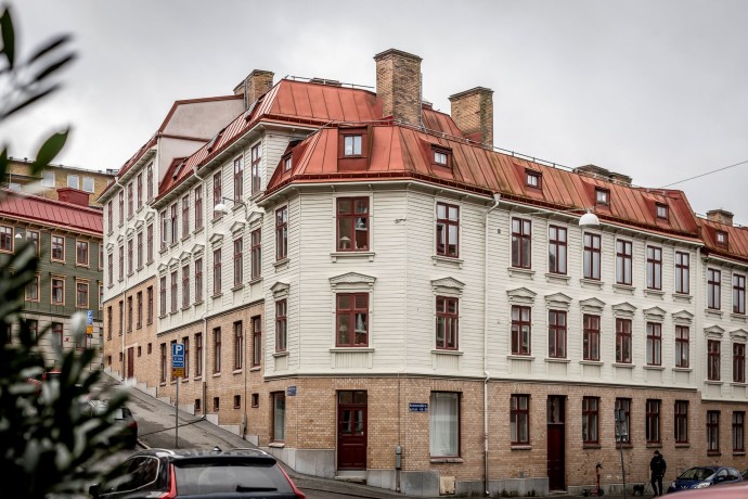Квартира площадью 48,6 м2 в доме 1906 года постройки в Гётеборге