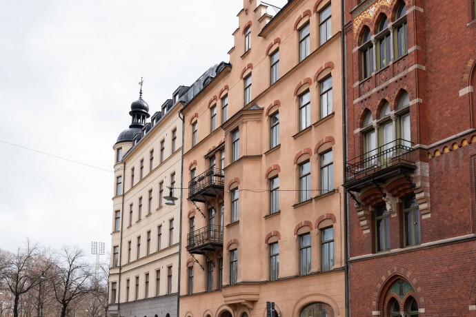 Квартира в доме 1897 года постройки в Стокгольме