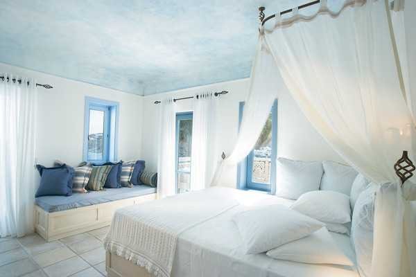 Роскошный отель Mykonos Blu на острове Миконос, Греция