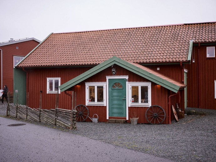 Деревенский дом XVIII века в Швеции