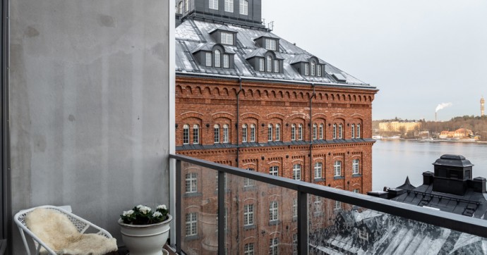 Двухуровневая квартира площадью 96 м2 в Швеции