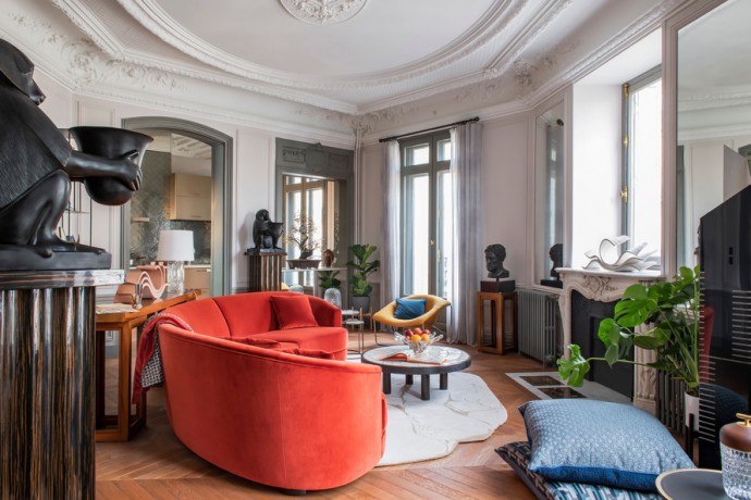 Квартира дизайнера Себастьяна Карона в Париже