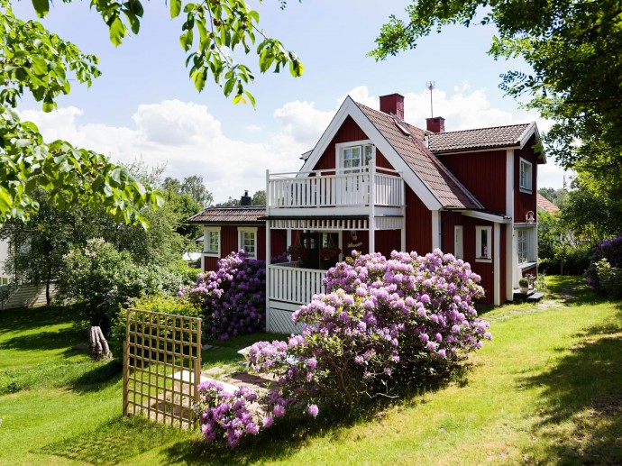 Загородный дом 1919 года недалеко от Стокгольма