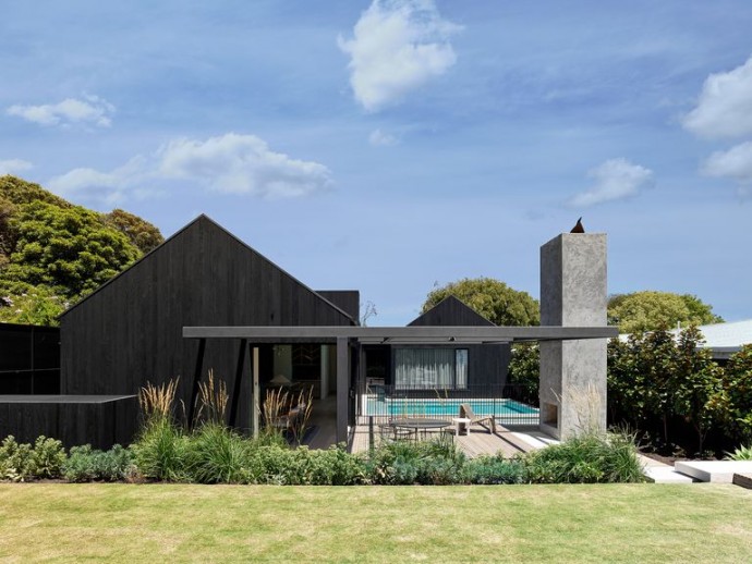 Дом ландшафтного дизайнера Натана Беркитта на полуострове Морнингтон, Австралия