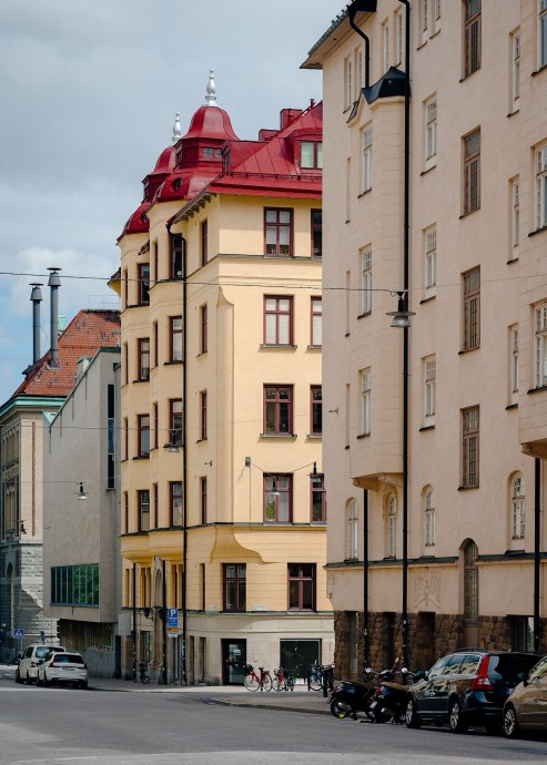 Квартира площадью 159 м2 в доме 1905 года постройки в Стокгольме