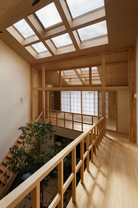 Минималистичный современный дом в Киото, Япония