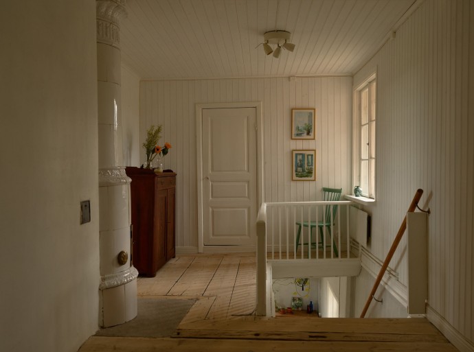 Школа 1860-х годов в деревне Мальмбю (Швеция), превращённая в жилой дом