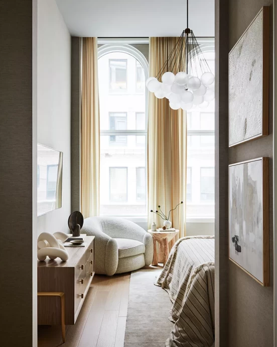 Квартира для пары, постоянно живущей в Швеции и Испании, на Манхэттене