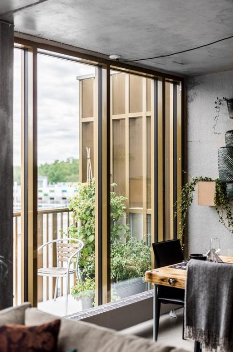 Шведская квартира-лофт площадью 95 м2 Шведская квартира-лофт площадью 95 м2