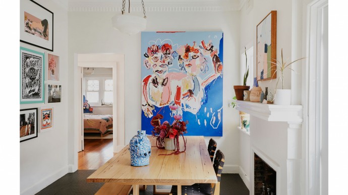 Дом художницы Кэти Ластер в пригороде Мельбурна