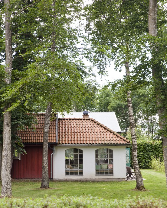 Фермерский дом 1850-х годов постройки в Сконе, Швеция