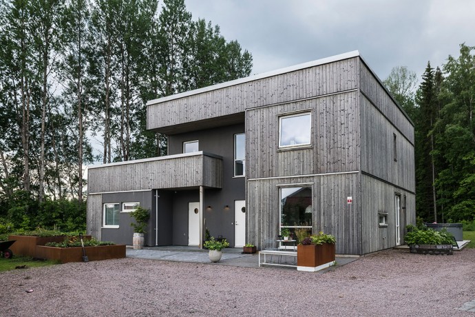 Современный дом в Шёвде, Швеция