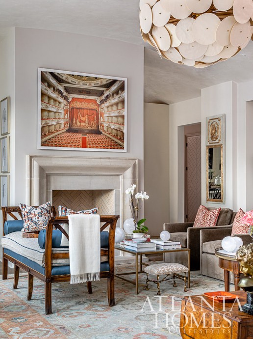 Выставочный дом Home for the Holidays Showhouse в Атланте, оформленный несколькими дизайнерами Выставочный дом Home for the Holidays Showhouse в Атланте, оформленный несколькими дизайнерами