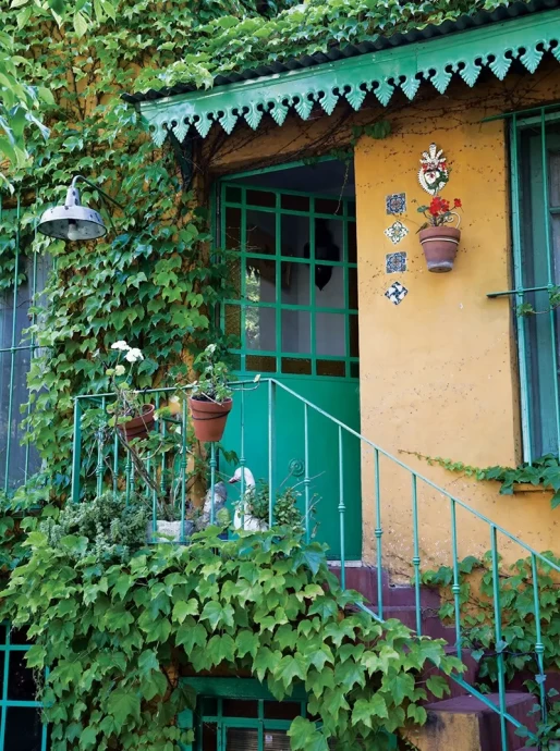 Дом художницы Консуэло Видаль в пригороде Буэнос-Айреса, Аргентина