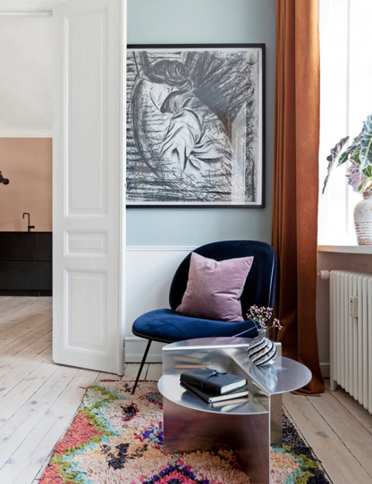 Квартира дизайнера Виви Банг в Копенгагене, Дания