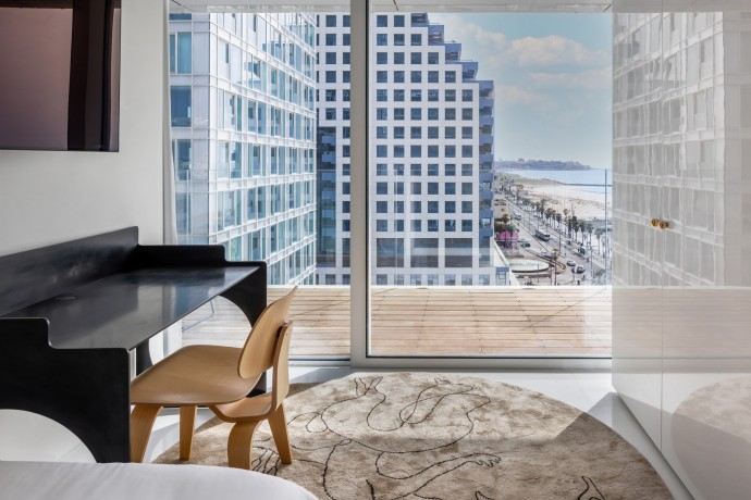 Квартира на 28 этаже здания David Promenade Residences в центре Тель-Авива Квартира на 28 этаже здания David Promenade Residences в центре Тель-Авива