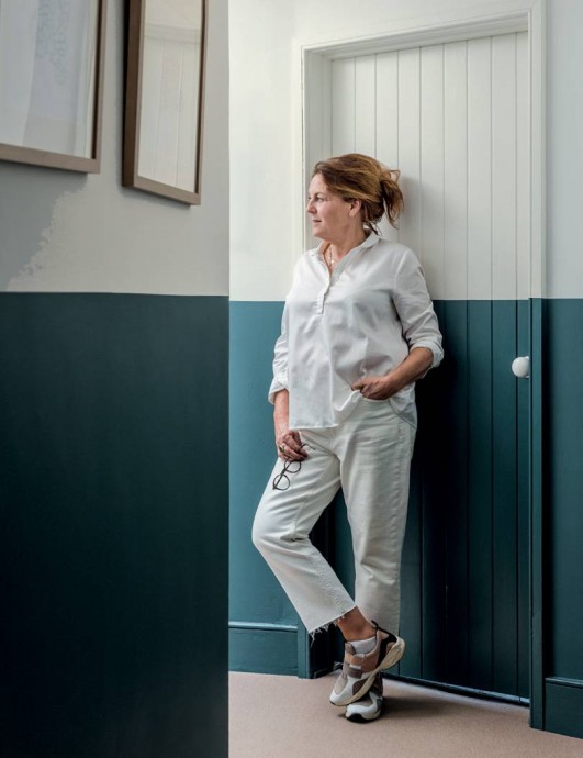 Дом колориста британского производителя красок и обоев Farrow & Ball Джоа Стадхолм в Сомерсете Дом колориста британского производителя красок и обоев Farrow & Ball Джоа Стадхолм в Сомерсете