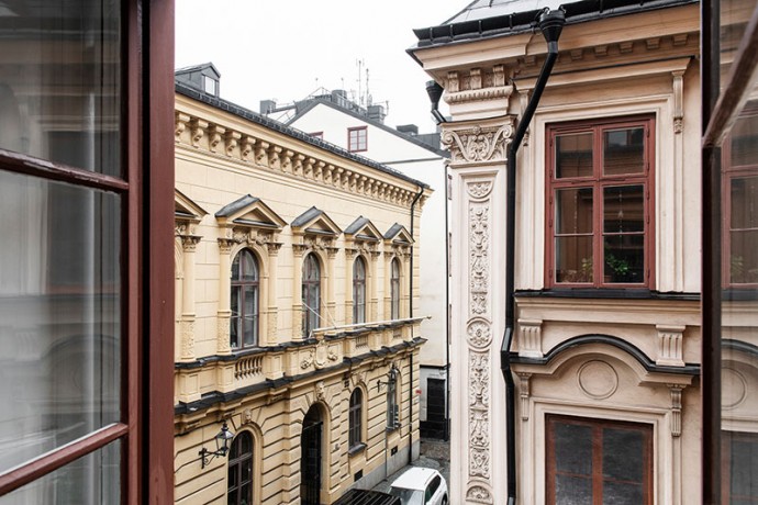 Квартира в доме 1740 года в центре Стокгольма