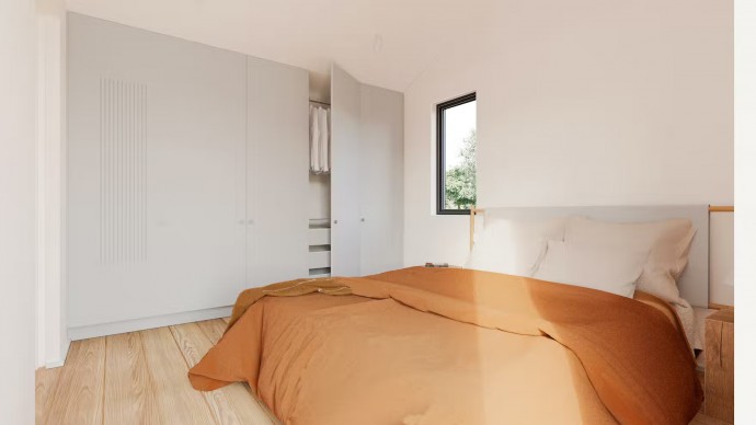 Сборный дом площадью 50 м2 от датской дизайнерской студии Norm Architects Сборный дом площадью 50 м2 от датской дизайнерской студии Norm Architects