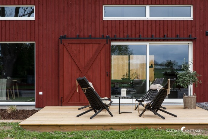 Современный фермерский дом в Швеции