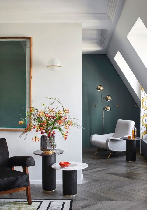 Квартира дизайнера Кристофа Пойе в Париже