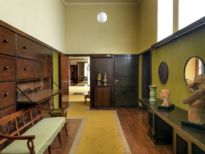Дом-музей "Вилла Некки-Кампильо" в Милане, построенная и оформленная архитектором Пьеро Порталуппи