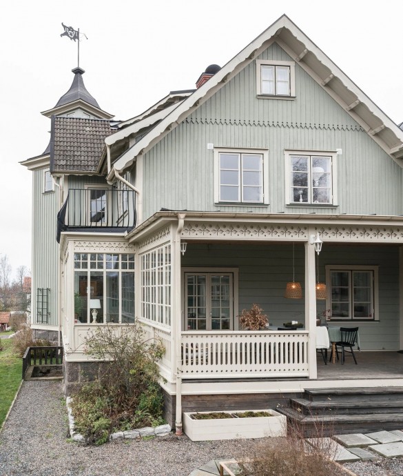 Вилла дизайнера Лины Исакссон в Смоланде (Швеция), построенная в 1901 году
