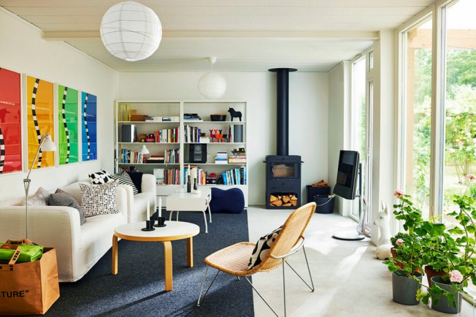 Дом дизайнера Чиа Эрикссон в Лунде, Швеция