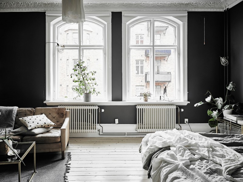 Очаровательная квартира в Гетеборге: сочетание классического и современного стилей