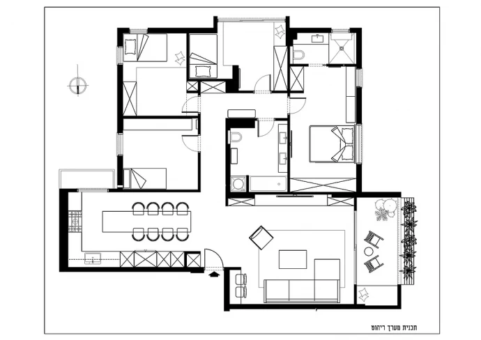 Квартира площадью 130 м2 в Тель-Авиве