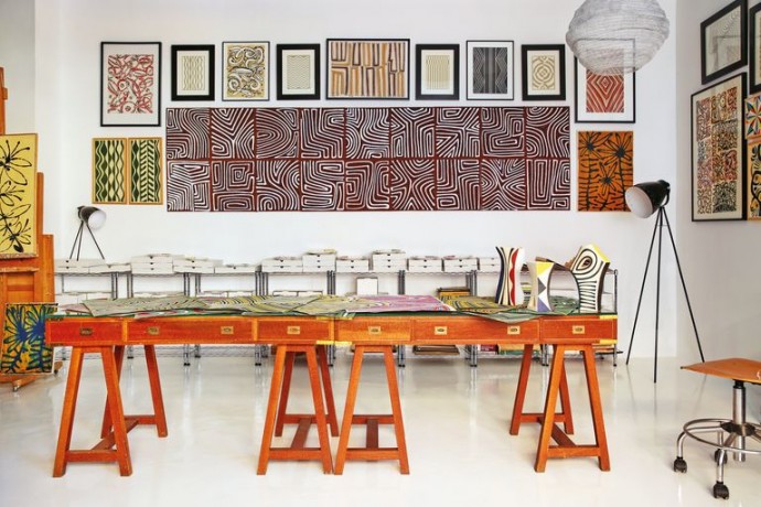 Мадридский склад, превращенный в дом и студию художника и керамиста Франсиско Гальвеса Сантьяго