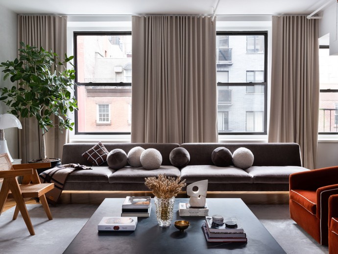 Дизайнерские апартаменты в Нью-Йорке