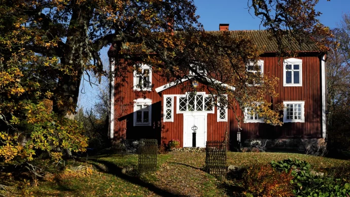 Дом 1740-х годов постройки на Аландских островах в Финляндии