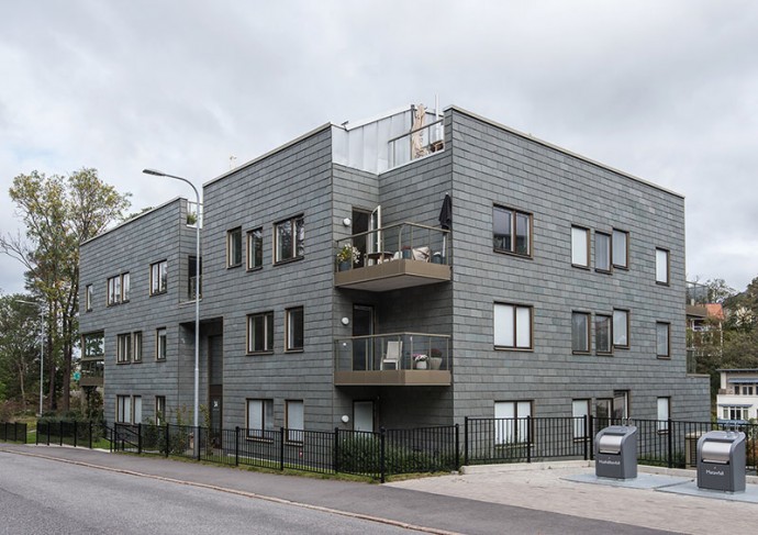 Квартира с террасой на крыше в Швеции (60 м2)