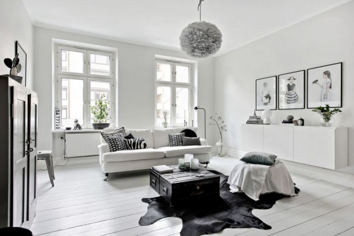 Лаконичный интерьер шведской квартиры площадью 60 м2