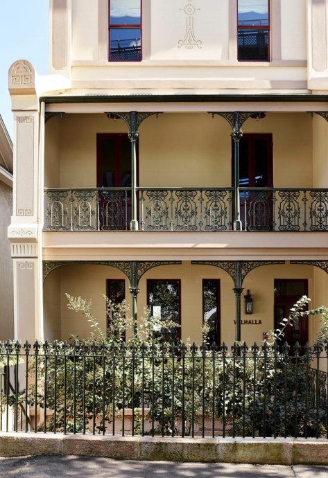 Обновлённый дом 1879 года в центре Сиднея